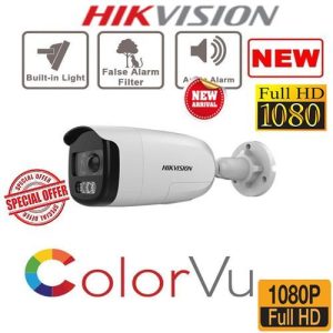 Hikvision 1080P Full HD 2MP ColourVu CCTV Bullet Camera -24/7 Colored