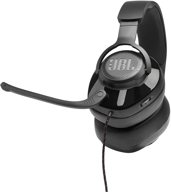 JBL Quantum 200 - Wired Over-Ear Gaming Headphones - Black