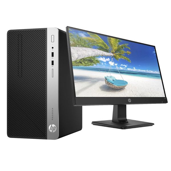 HP ProDesk 480 G4 MicroTower Intel Core i5 7th Gen 8GB RAM 1TB HDD + HP V221VB 21.5 inch FHD monitor