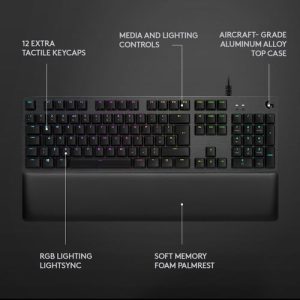 Logitech G G513 Backlit Mechanical Gaming Keyboard