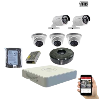 Hikvision 5 1080P 2MP FULL HD CCTV Cameras