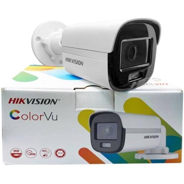 Hikvision 1080P Full HD 2MP ColourVu CCTV Bullet Camera -24/7 Colored