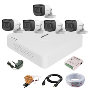 Hikvision 5 Full HD1080P CCTV Full Kit