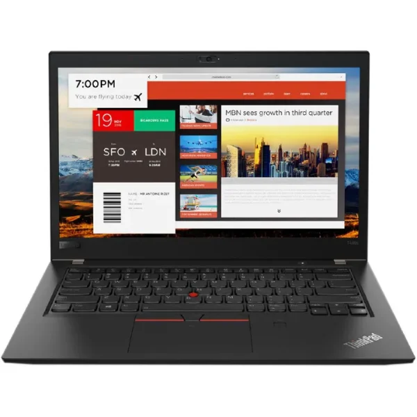 Lenovo ThinkPad T480s, 14″ Touchscreen FHD, Intel Core i7-8650U, 8GB DDR4 RAM, 256GB SSD, Windows 10 /11