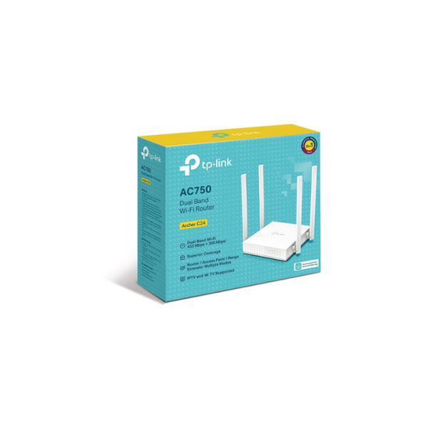 TP-Link Archer C24-AC750 wireless Dual Band Router