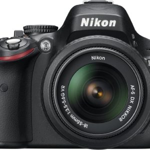 Nikon D5100 16.2MP Digital SLR Camera & 18-55mm VR Lens Black