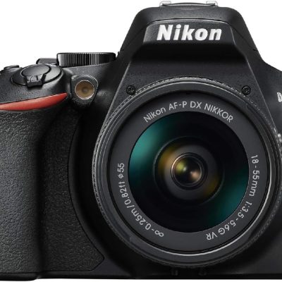 Nikon D3500 W/ AF-P DX NIKKOR 18-55mm f/3.5-5.6G VR Black