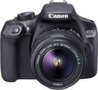 Canon EOS 1300D 18MP Digital SLR Camera (Black) with 18-55mm ISII Lens