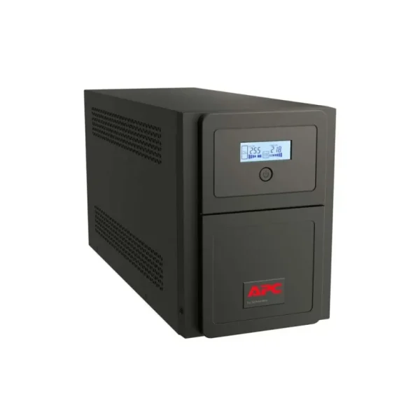 APC SMV1500AI-MSX Easy UPS Line Interactive 1500VA, Tower, 230V, 4 Universal Outlets, AVR, LCD