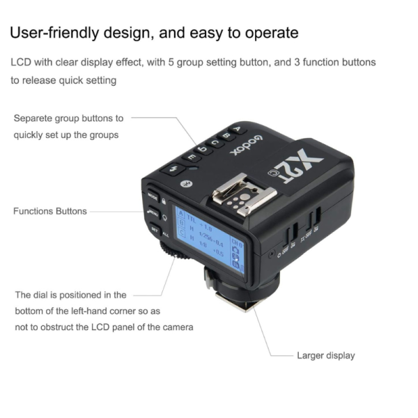 Godox X2Tc TTL Wireless Flash Trigger