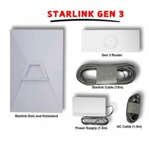 Starlink Generation 3 Internet Kit