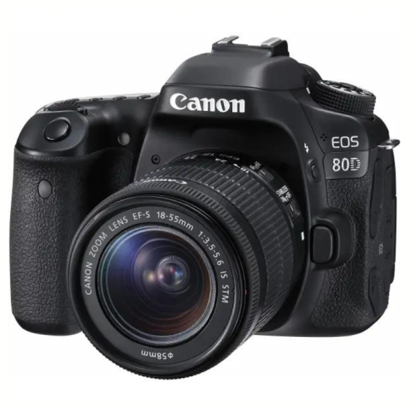 Canon EOS 80D DSLR 18-55mm Lens Camera