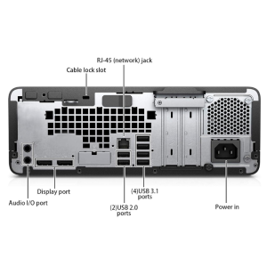 HP ProDesk 600 G3 SFF Intel Core i5-6500 3.2GHz 8GB RAM 256GB SSD Business desktop with 2gb GT610 Nvidia Graphics