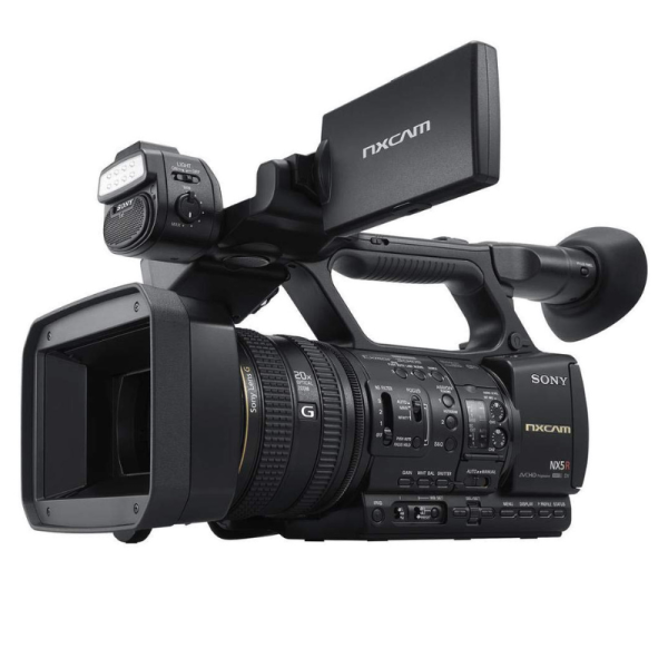 Sony HXR-NX5R NXCAM Professional Camcorder with Built-In LED Light