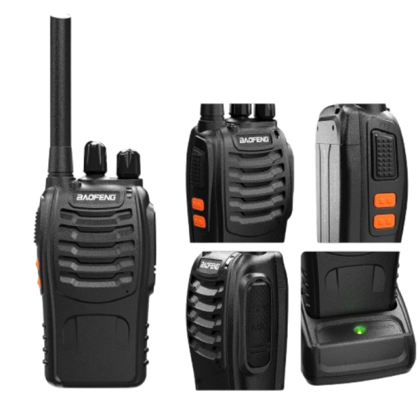 BAOFENG Smarthome Walkie Talkie 5Km Long Range Two-Way Portable CB Radio BF-888S Portable Two-Way Radio