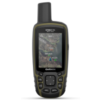 Garmin GPSMAP 65s, Button-Operated Handheld with Altimeter and Compass, Expanded Satellite Support and Multi-Band Technology, 2.6" Color Display