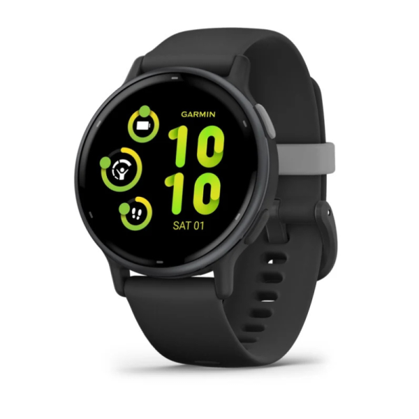 Vivoactive 5 Fitness Smartwatch, Orchid Bundle with Deco Essentials