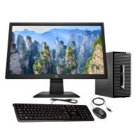 HP Prodesk 400 G2/ 280 G1 Core i5 4GB RAM 500 GB HDD 3.5GHz with HP 20″inch Wide Monitor complete computer