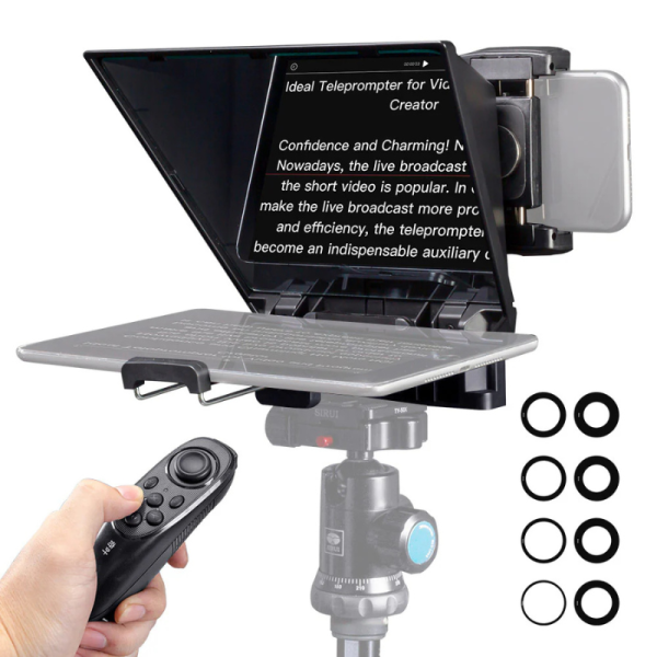 FEELWORLD TP2A Portable 8-inch Teleprompter Supports up to 8" Smartphone