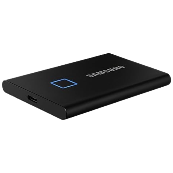 Samsung T7 Touch Portable External SSD 1TB with Fingerprint Security