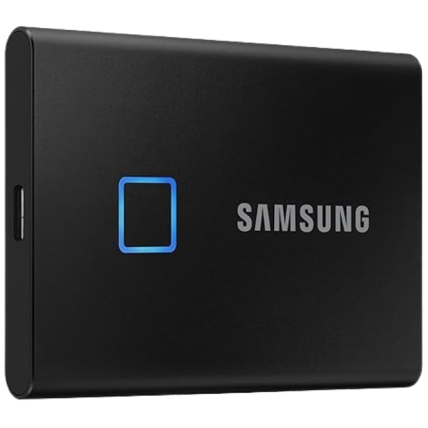 Samsung T7 Touch Portable External SSD 1TB with Fingerprint Security