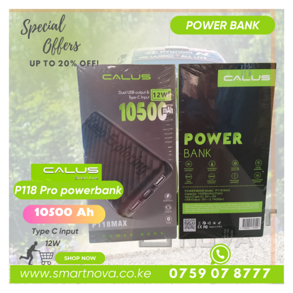 CALUS P118 MAX Powerbank