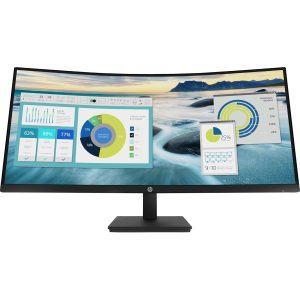 HP P34hc G4 34″ WQHD USB-C Curved Monitor – 21Y56AS