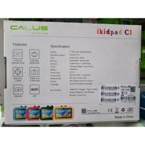 CALUS Kids Pad Wifi, 7" Android 13, 2GB /32GB.Dual camera Smart Live C1 Tablet.