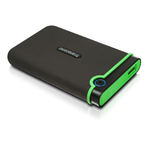 2TB TRANSCEND StoreJet 25M3 USB 3.1 External Hard Drive Grey