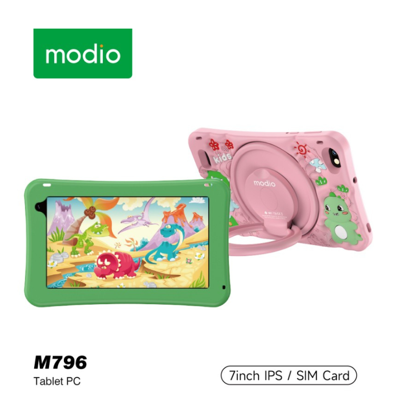 Modio 5G M796 Kid's Tablet 7", 6GB RAM, 256GB ROM. Modio 5G M796 Kid's Tablet 7", 6GB RAM, 256GB ROM.