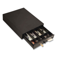 Cash drawer with 4 trays