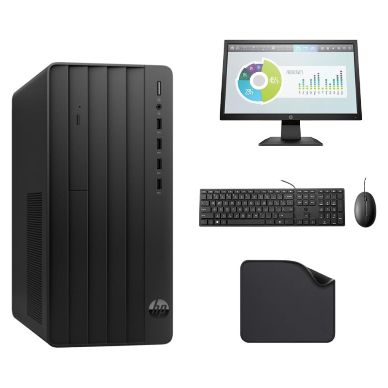 HP Pro Tower 290 G9, Core i7 12th Gen, 32GB RAM, 1TB HDD, 22″
