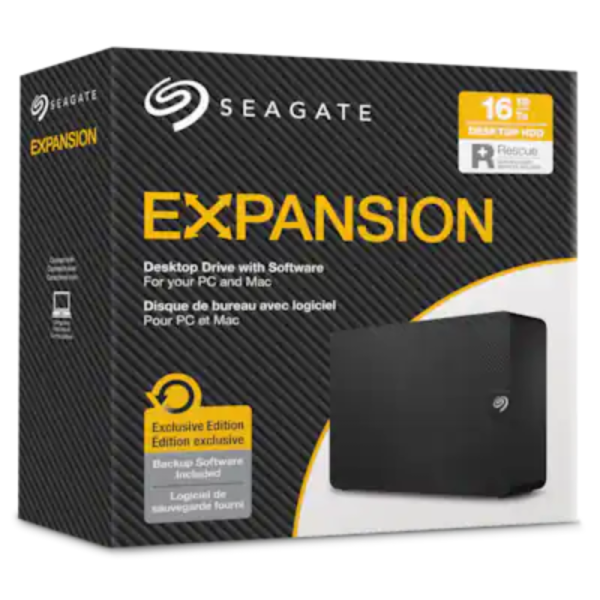 Seagate Expansion 16TB External Hard Drive HDD - USB 3.0